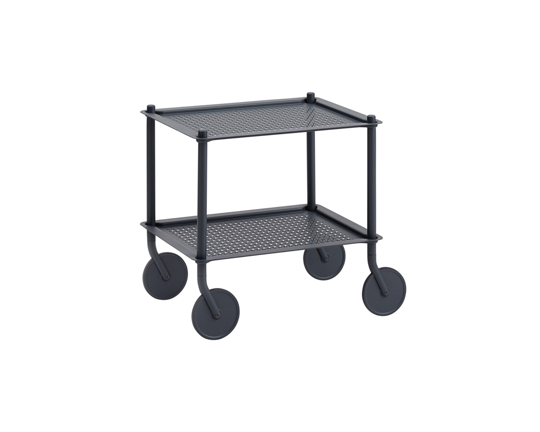 Muuto Flow Trolley serveringsvagn blågrå