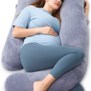 Momcozy Pregnancy Pillows for Sleeping, U Shaped F… Momcozy Pregnancy Pillows for Sleeping, U Shaped F…