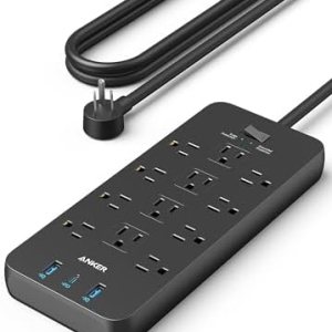 Anker Surge Protector Power Strip (2100J), 12 Outl… Anker Surge Protector Power Strip (2100J), 12 Outl…
