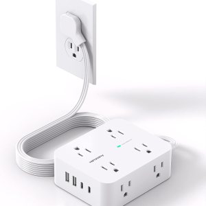 Surge Protector Power Strip, HANYCONY Extension Co… Surge Protector Power Strip, HANYCONY Extension Co…