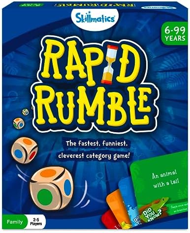 Skillmatics Rapid Rumble – Fast-Paced Board Game f… Skillmatics Rapid Rumble – Fast-Paced Board Game f…