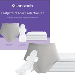 Lansinoh Peace of Mind Leak Protection & Postpartu… Lansinoh Peace of Mind Leak Protection & Postpartu…