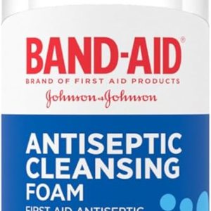 Band-Aid Brand Antiseptic Cleansing Foam for Kids,… Band-Aid Brand Antiseptic Cleansing Foam for Kids,…