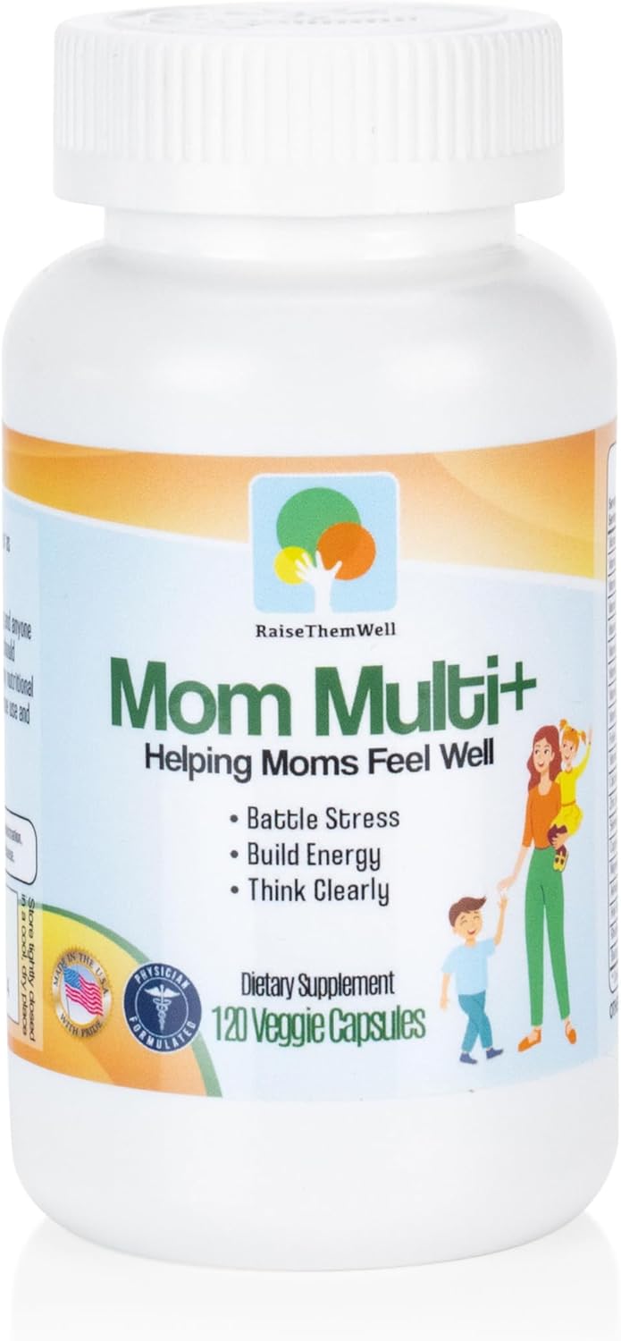 Raise Them Well Mom Multi+ Daily Multivitamin for … Raise Them Well Mom Multi+ Daily Multivitamin for …