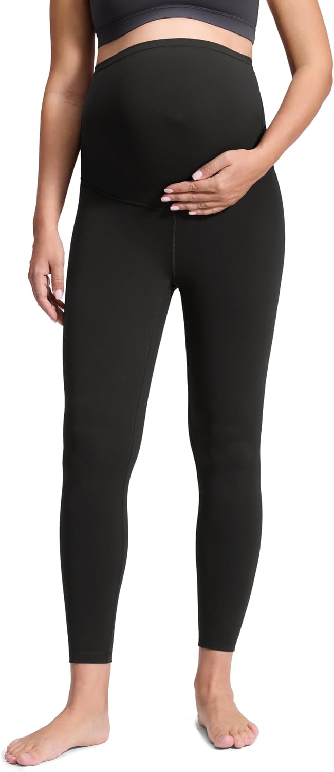 CRZ YOGA Butterluxe Maternity Leggings 25″ – Over … CRZ YOGA Butterluxe Maternity Leggings 25″ – Over …