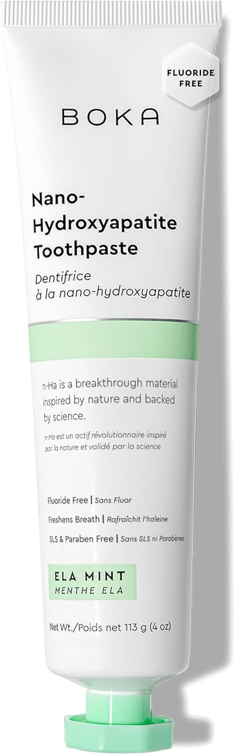 Boka Fluoride Free Toothpaste, Nano Hydroxyapatite… Boka Fluoride Free Toothpaste, Nano Hydroxyapatite…