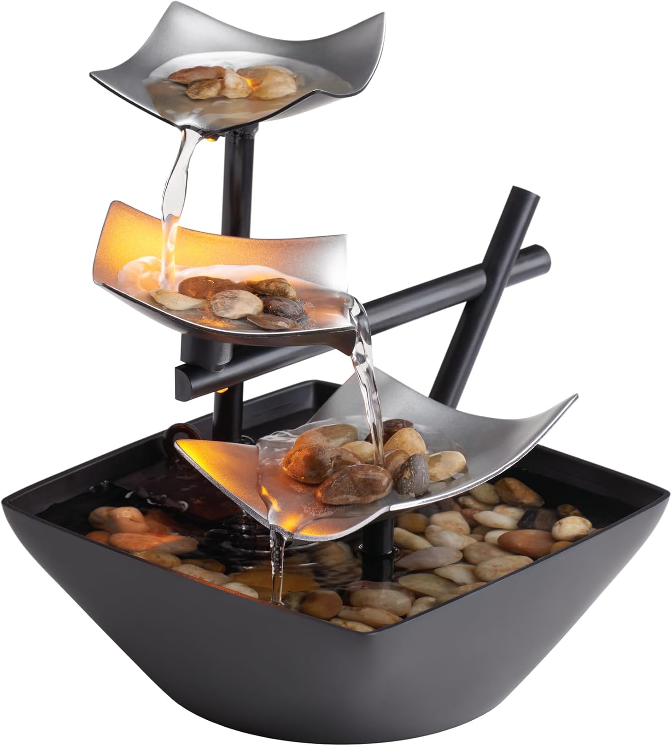 Homedics Tabletop Water Fountain, Home Décor Sooth… Homedics Tabletop Water Fountain, Home Décor Sooth…