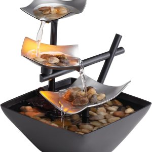 Homedics Tabletop Water Fountain, Home Décor Sooth… Homedics Tabletop Water Fountain, Home Décor Sooth…