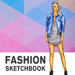 Fashion Sketchbook Figure Template: 430 Large Fema… Fashion Sketchbook Figure Template: 430 Large Fema…