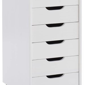 Linon Home Decor Products Corinne Six Drawer Stora… Linon Home Decor Products Corinne Six Drawer Stora…