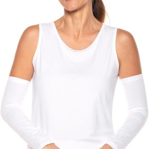 Coolibar UPF 50+ Women’s Navagio Sun Sleeves, Skyr… Coolibar UPF 50+ Women’s Navagio Sun Sleeves, Skyr…