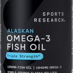 Sports Research Triple Strength Omega 3 Fish Oil -… Sports Research Triple Strength Omega 3 Fish Oil -…