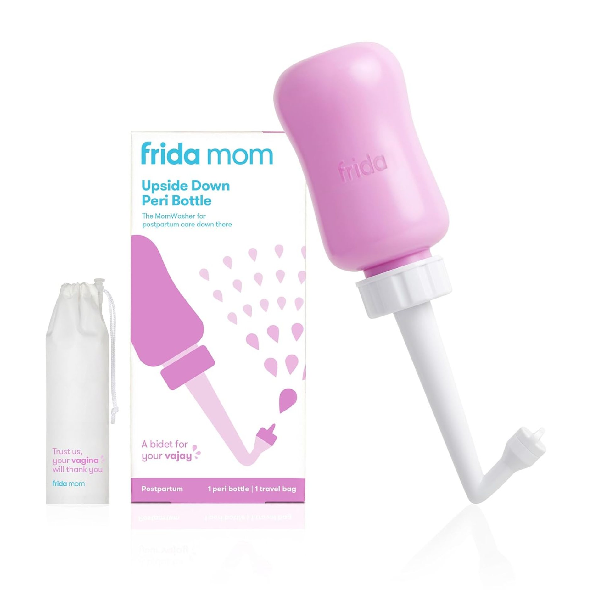 Frida Mom Upside Down Peri Bottle for Postpartum C… Frida Mom Upside Down Peri Bottle for Postpartum C…