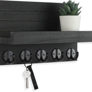 Key Holder for Wall, Decorative Key and Mail Holde… Key Holder for Wall, Decorative Key and Mail Holde…