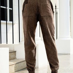 JMIERR Mens Corduroy Joggers Pants Casual Cargo Pa… JMIERR Mens Corduroy Joggers Pants Casual Cargo Pa…