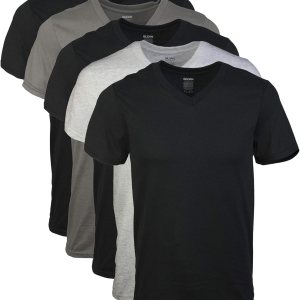 Gildan Men’s V-Neck T-Shirts, Multipack, Style G11… Gildan Men’s V-Neck T-Shirts, Multipack, Style G11…