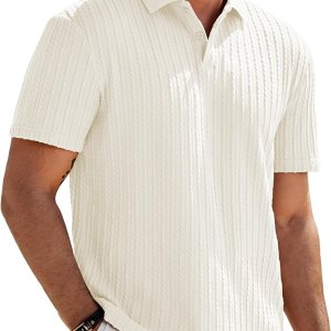 JMIERR Mens Casual Polo Shirt Summer Short Sleeve … JMIERR Mens Casual Polo Shirt Summer Short Sleeve …