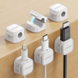 6 Pack Magnetic Cable Clips [Cable Smooth Adjustab… 6 Pack Magnetic Cable Clips [Cable Smooth Adjustab…