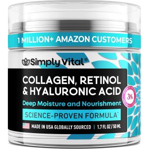 SimplyVital Collagen, Retinol & Hyaluronic Acid Cr… SimplyVital Collagen, Retinol & Hyaluronic Acid Cr…