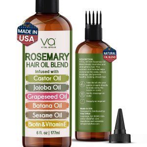 Blend Of Pure Rosemary Oil For Hair Growth With Ca… Blend Of Pure Rosemary Oil For Hair Growth With Ca…