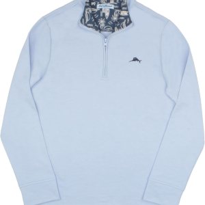 Tommy Bahama Boys Quarter-Zip Pullover Shirt – Lig… Tommy Bahama Boys Quarter-Zip Pullover Shirt – Lig…