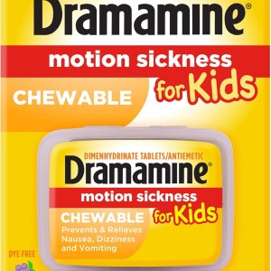 Dramamine Motion Sickness Relief for Kids | Chewab… Dramamine Motion Sickness Relief for Kids | Chewab…