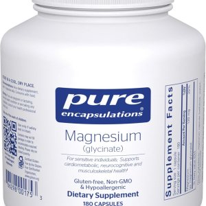 Pure Encapsulations Magnesium (Glycinate) – Supple… Pure Encapsulations Magnesium (Glycinate) – Supple…