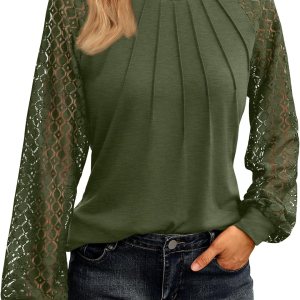 AUTOMET Womens Long Sleeve Shirts Lace Tops Busine… AUTOMET Womens Long Sleeve Shirts Lace Tops Busine…