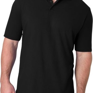 Hanes Men’s X-Temp Short Sleeve Polo Shirt, Midwei… Hanes Men’s X-Temp Short Sleeve Polo Shirt, Midwei…