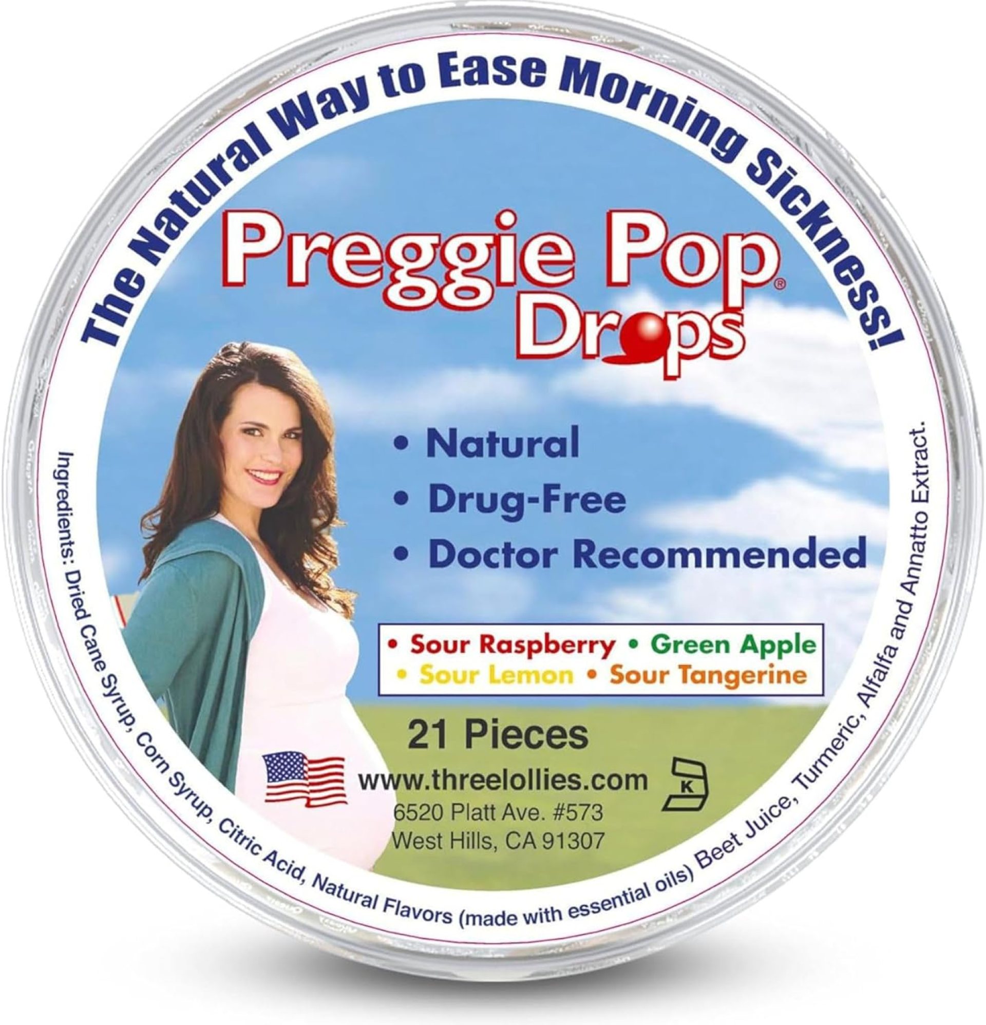 Preggie Pop Drops | 21 Drops | Morning Sickness du… Preggie Pop Drops | 21 Drops | Morning Sickness du…