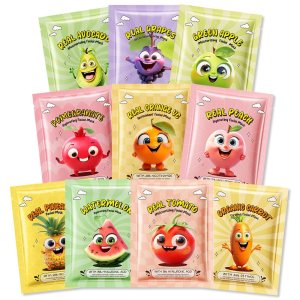 Kaely 10 Pack Fruit Face Masks for Kids, Kids Face… Kaely 10 Pack Fruit Face Masks for Kids, Kids Face…