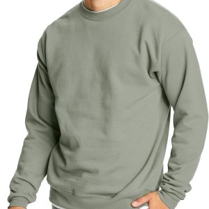 Hanes Men’s EcoSmart Fleece, Pullover Crewneck Swe… Hanes Men’s EcoSmart Fleece, Pullover Crewneck Swe…