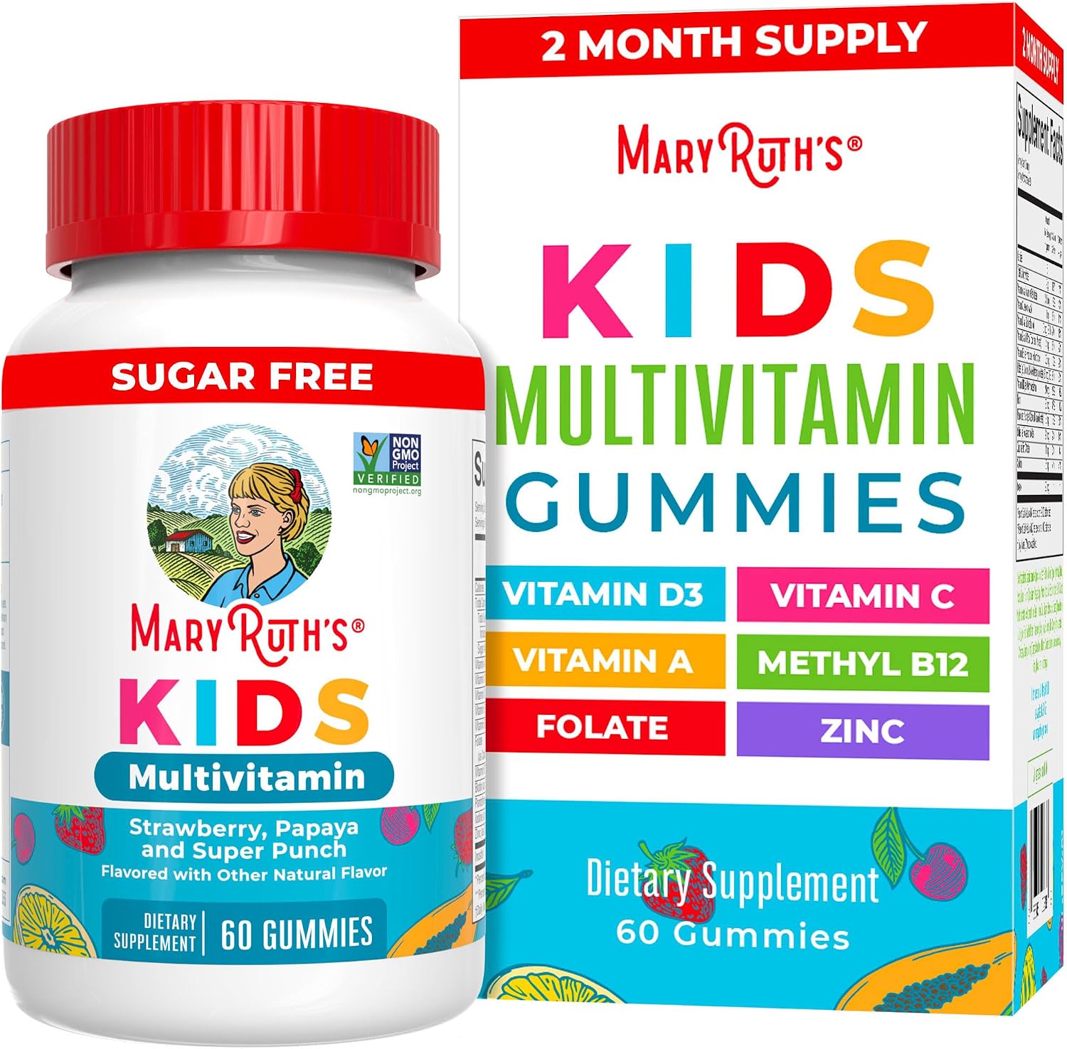 MaryRuth Organics Kids Vitamins | Multi | Sugar Fr… MaryRuth Organics Kids Vitamins | Multi | Sugar Fr…