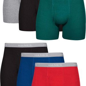Hanes Boxer Briefs, Cool Dri Moisture-Wicking Unde… Hanes Boxer Briefs, Cool Dri Moisture-Wicking Unde…