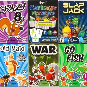 Regal Games Card Games for Kids – Go Fish, Crazy 8… Regal Games Card Games for Kids – Go Fish, Crazy 8…