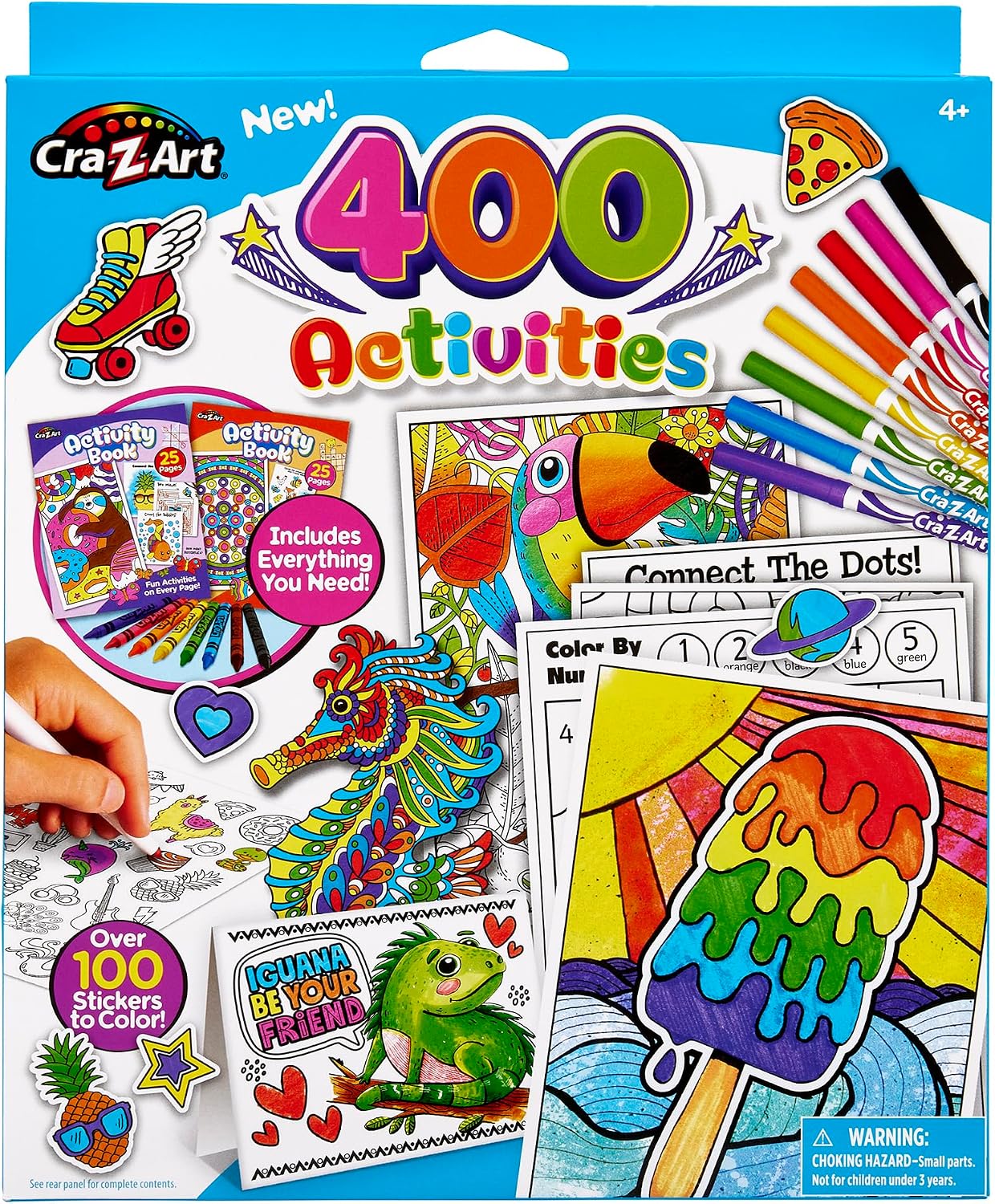 Cra-Z-Art 400 Craft Activities Travel Activity Pla… Cra-Z-Art 400 Craft Activities Travel Activity Pla…
