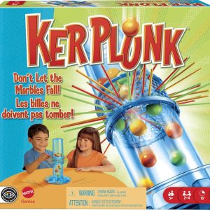 Mattel KerPlunk Kids Game, Easy-to-Learn Family Ga… Mattel KerPlunk Kids Game, Easy-to-Learn Family Ga…