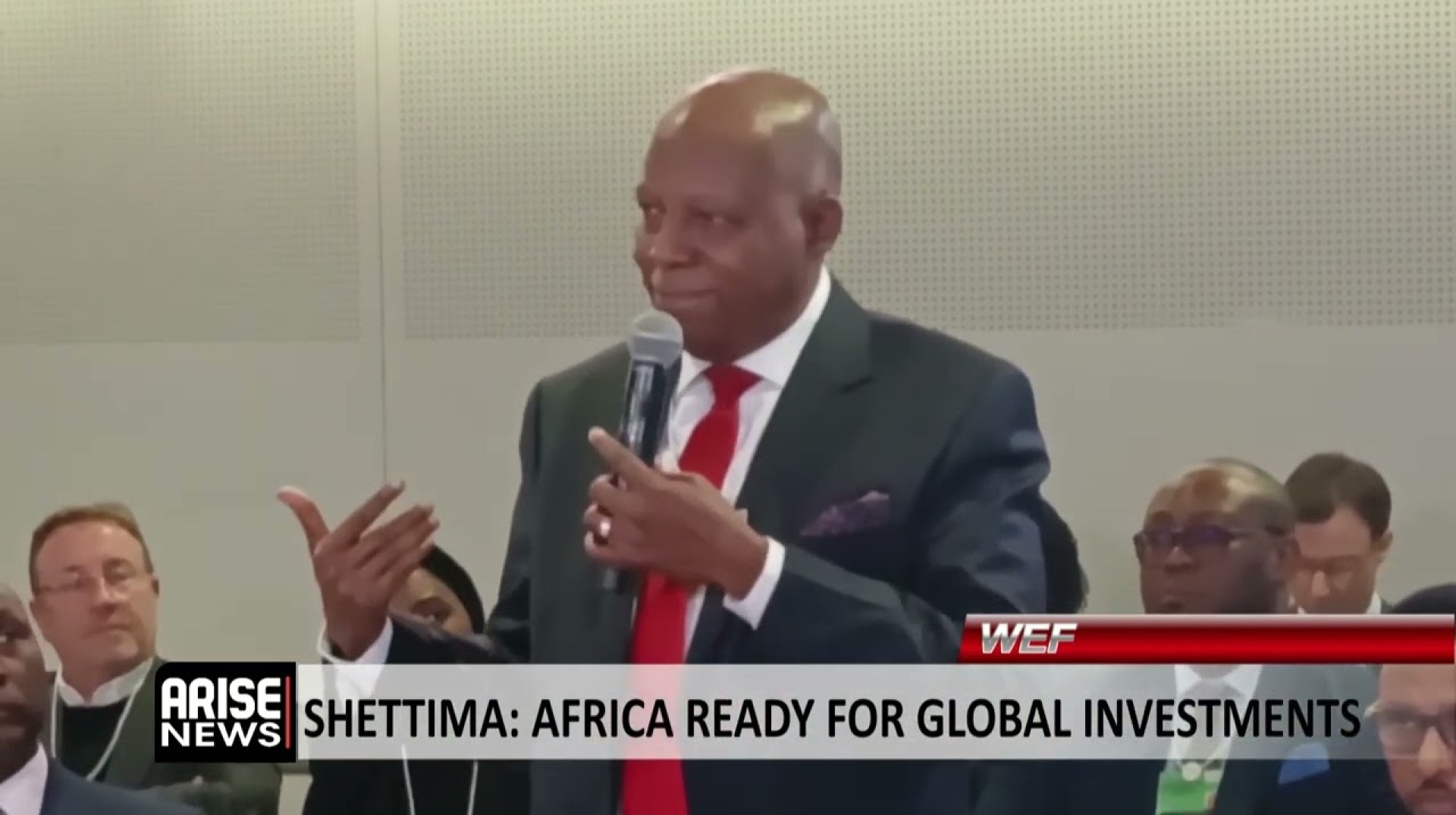 SHETTIMA: AFRICA READY FOR GLOBAL INVESTMENTS SHETTIMA: AFRICA READY FOR GLOBAL INVESTMENTS