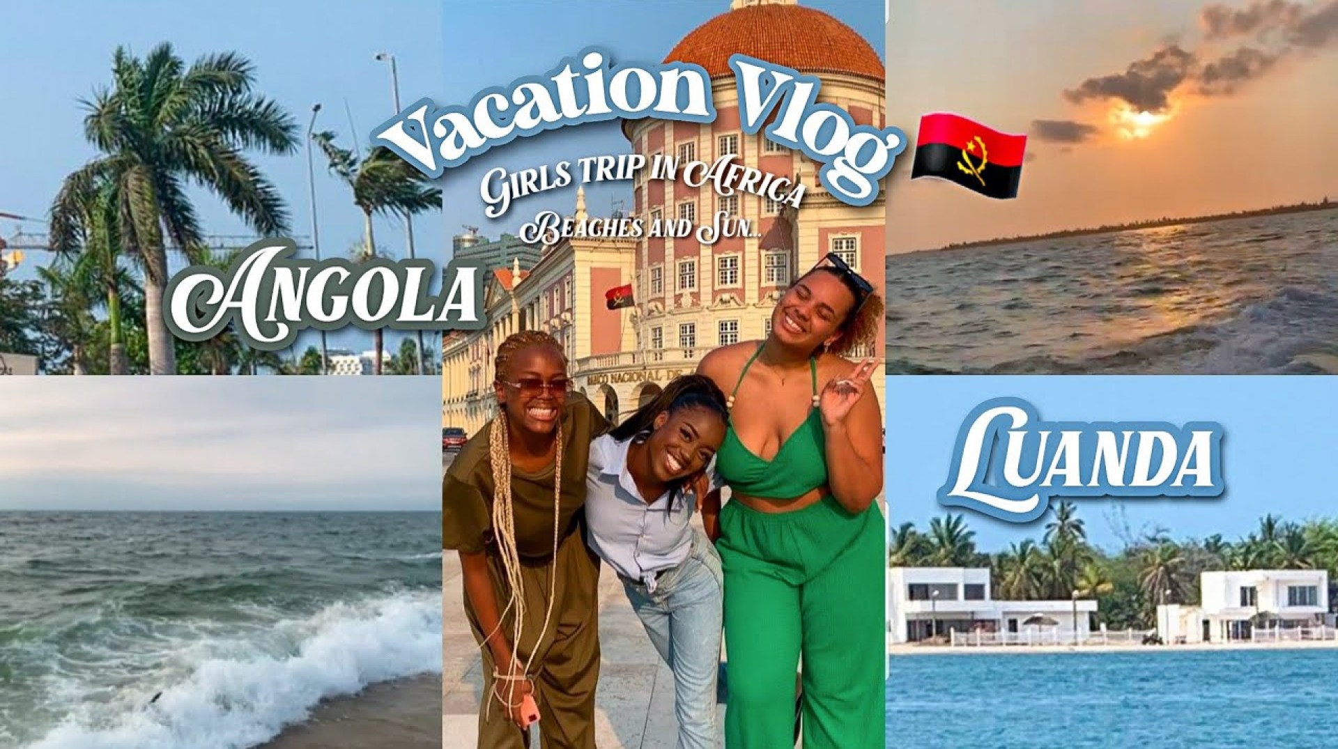 ANGOLA TRAVEL VLOG: Girl's trip Vacation, she suprised us.., Good vibes & More |Its Andrea ANGOLA TRAVEL VLOG: Girl's trip Vacation, she suprised us.., Good vibes & More |Its Andrea