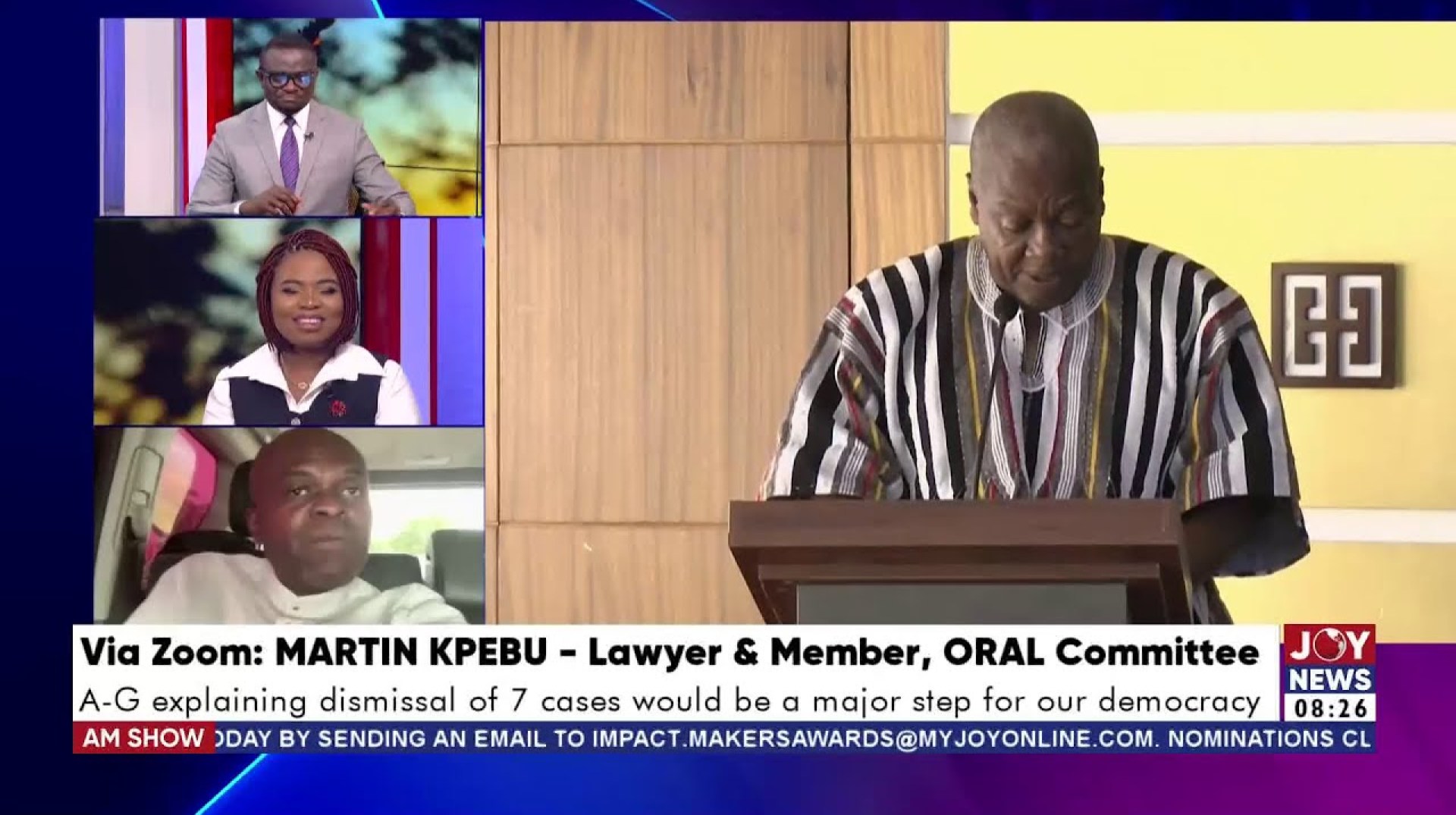 Martin Kpebu cautions against turning the courts into tools for political vendetta | AM Show Martin Kpebu cautions against turning the courts into tools for political vendetta | AM Show