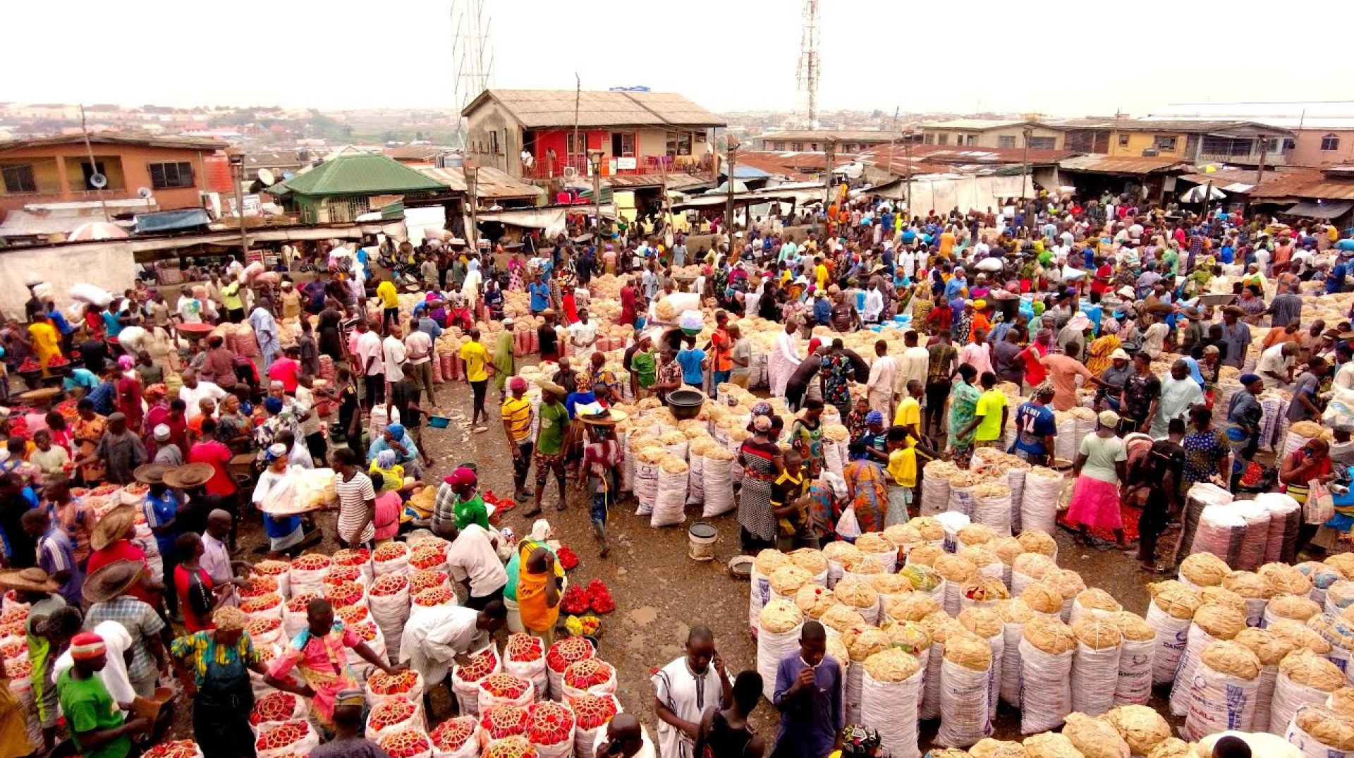 Lagos Nigeria 4k – Market Life in Biggest and Insanely busy African Raw Food Market – Chapter 2 Lagos Nigeria 4k – Market Life in Biggest and Insanely busy African Raw Food Market – Chapter 2