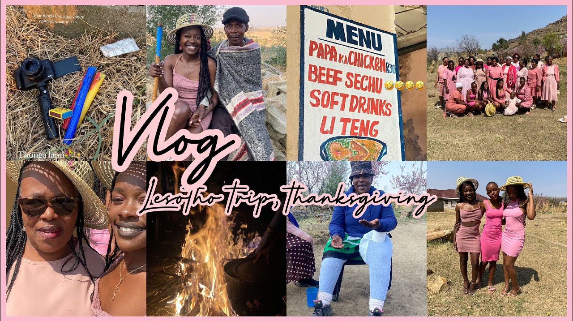 VLOG:my GIFT2you,short film of my trip to Lesotho, thanksgiving ceremony,gravesite visit #cocoabomb VLOG:my GIFT2you,short film of my trip to Lesotho, thanksgiving ceremony,gravesite visit #cocoabomb