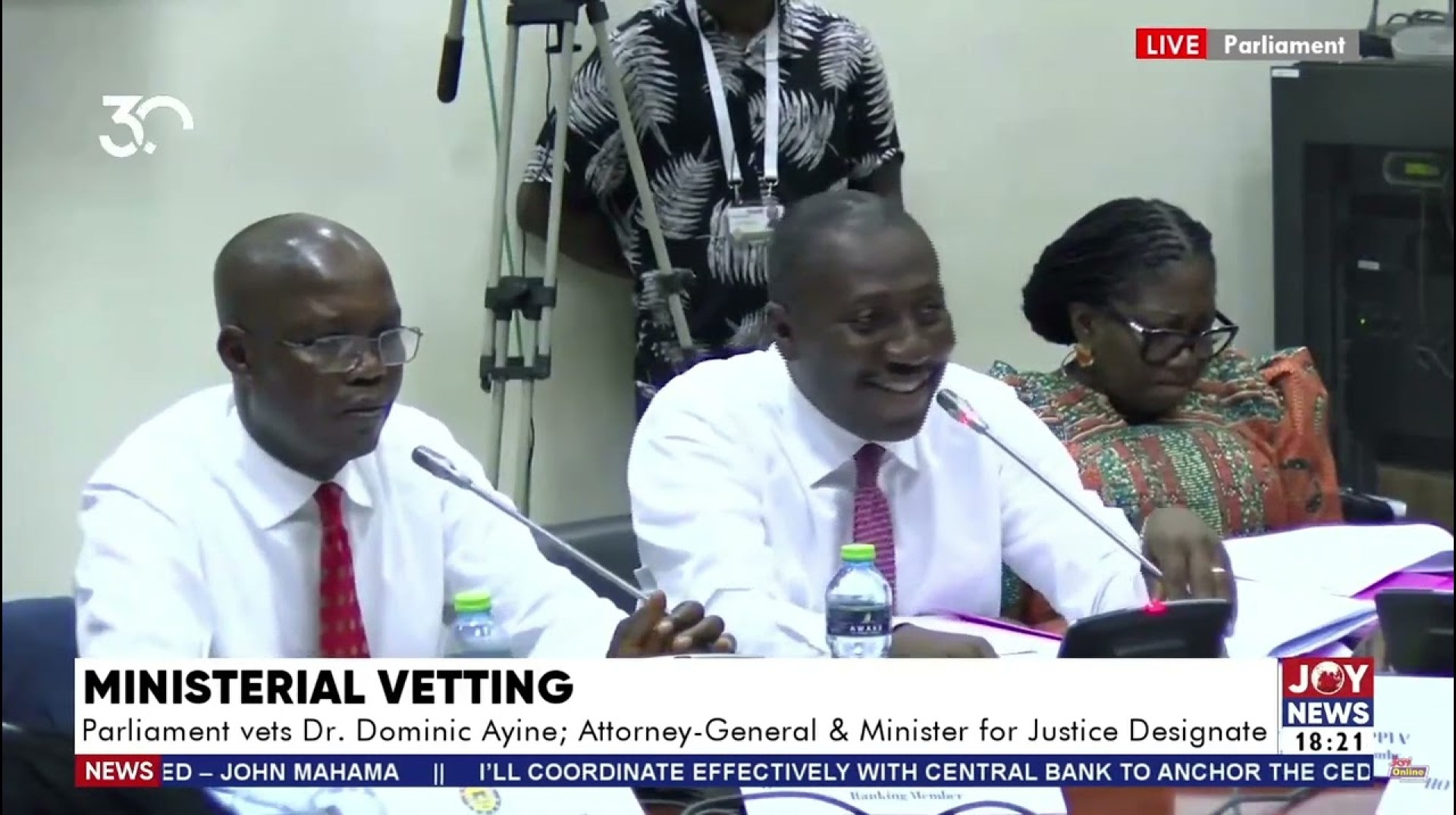 Unhappy Afenyo-Markin walks out on appointment committee during Dominic Ayine vetting Unhappy Afenyo-Markin walks out on appointment committee during Dominic Ayine vetting