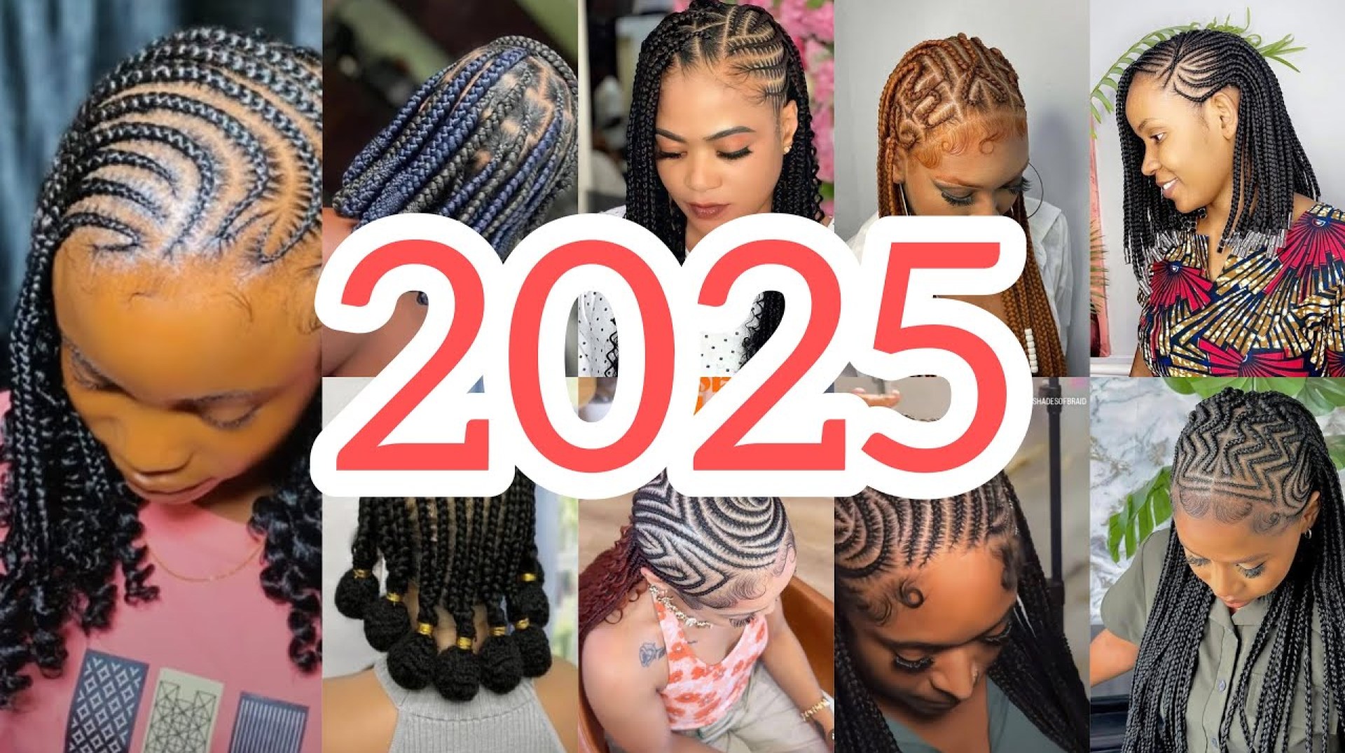 2025 Stunning & Latest Braids Hairstyles | Trendy Ghana waving Braids Hairstyles 2025 2025 Stunning & Latest Braids Hairstyles | Trendy Ghana waving Braids Hairstyles 2025