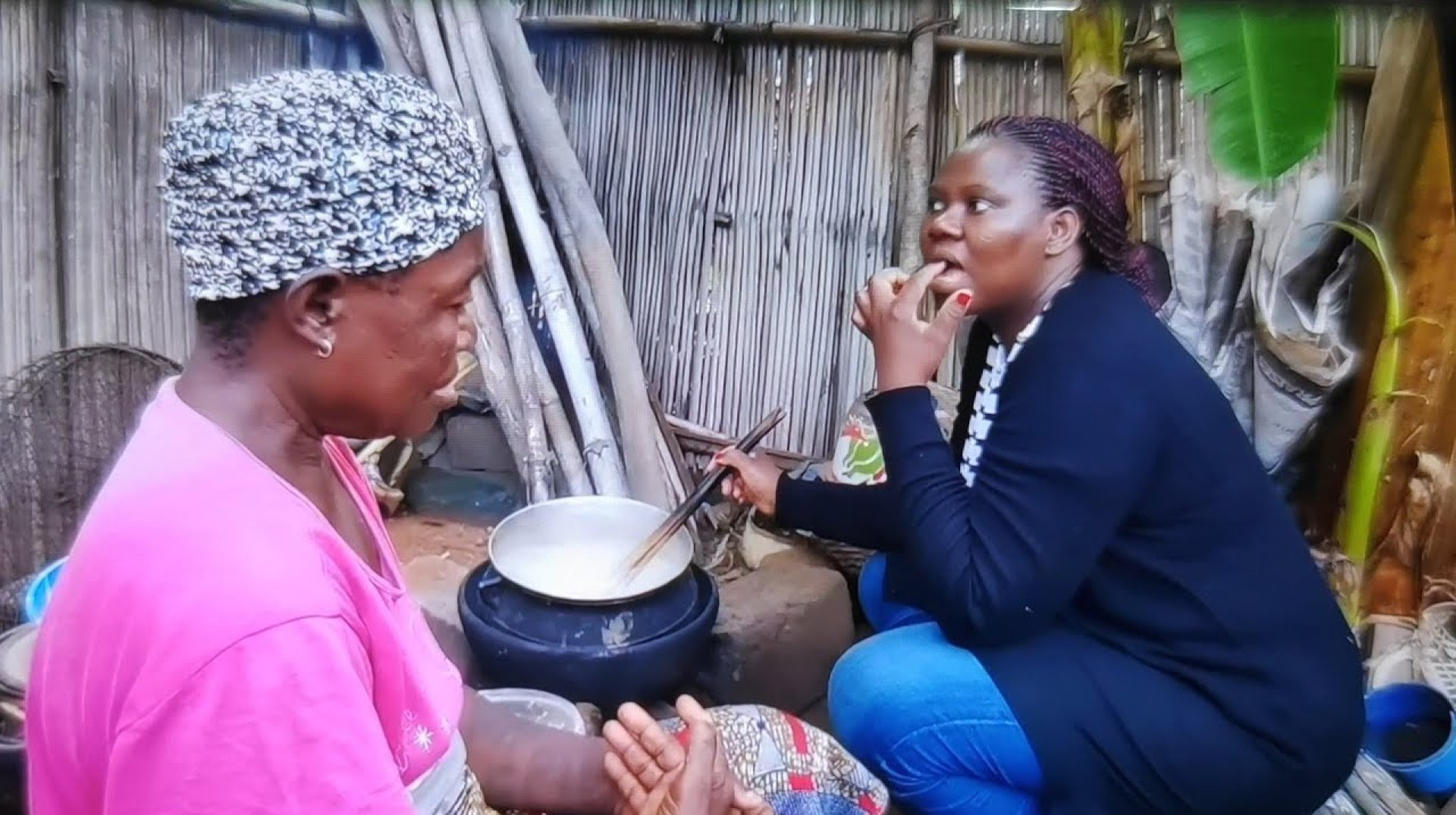 COOKING WITH MY MUMMY'S TWIN SISTERIN REPUBLIC OF BENIN COOKING WITH MY MUMMY'S TWIN SISTERIN REPUBLIC OF BENIN