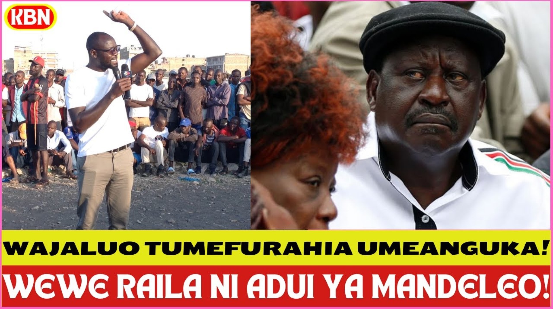 'Sisi WAJALUO Tuko MASKINI Kwa Sababu ya Raila! Tumefurahia Venye Ameanguka AU!' 'Sisi WAJALUO Tuko MASKINI Kwa Sababu ya Raila! Tumefurahia Venye Ameanguka AU!'