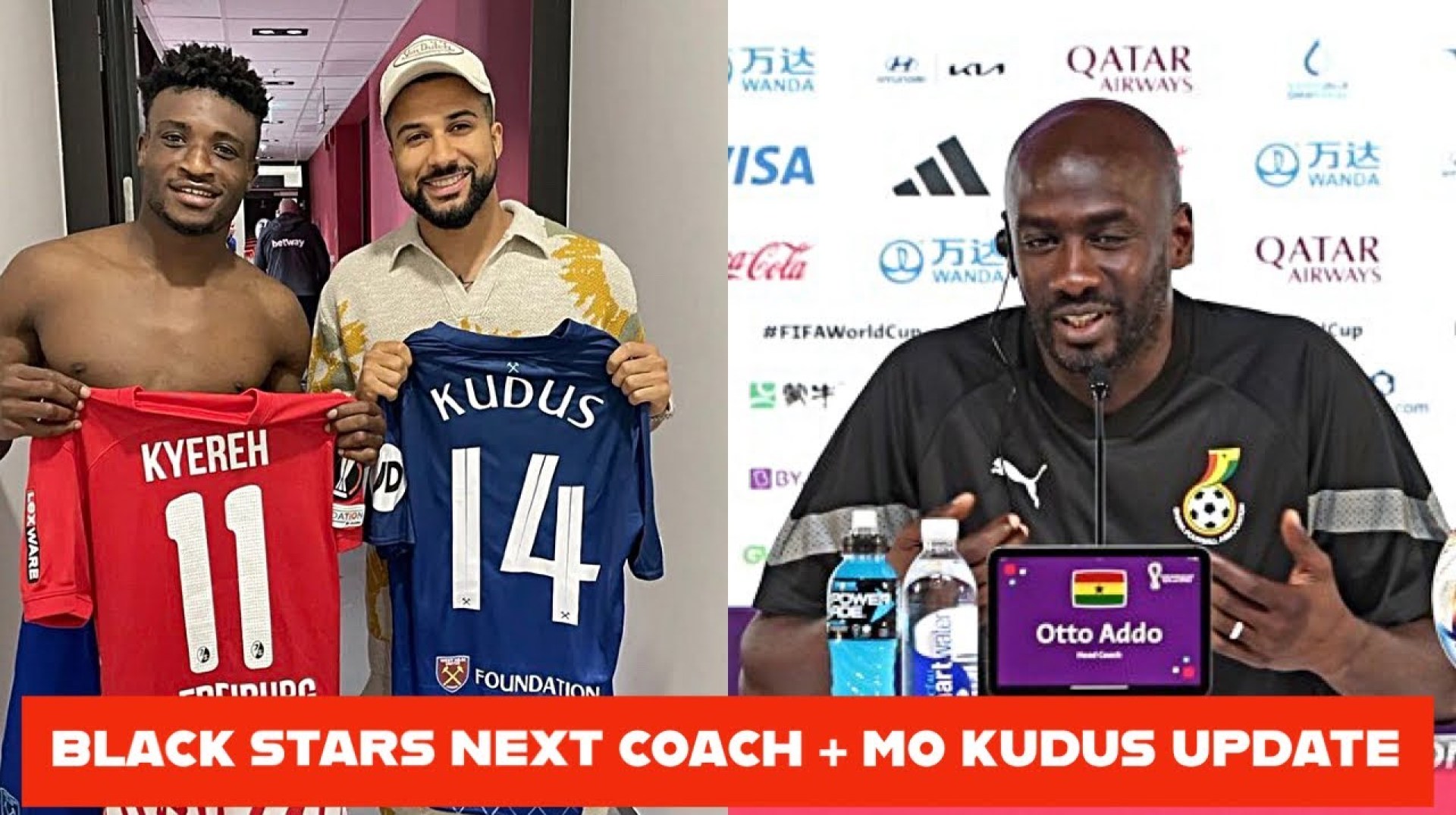 BLACK STARS NEXT COACH NEWS, MOHAMMED KUDUS TO FACE FREIBURG + GHANA VS ZAMBIA & BLACK QUEENS BLACK STARS NEXT COACH NEWS, MOHAMMED KUDUS TO FACE FREIBURG + GHANA VS ZAMBIA & BLACK QUEENS
