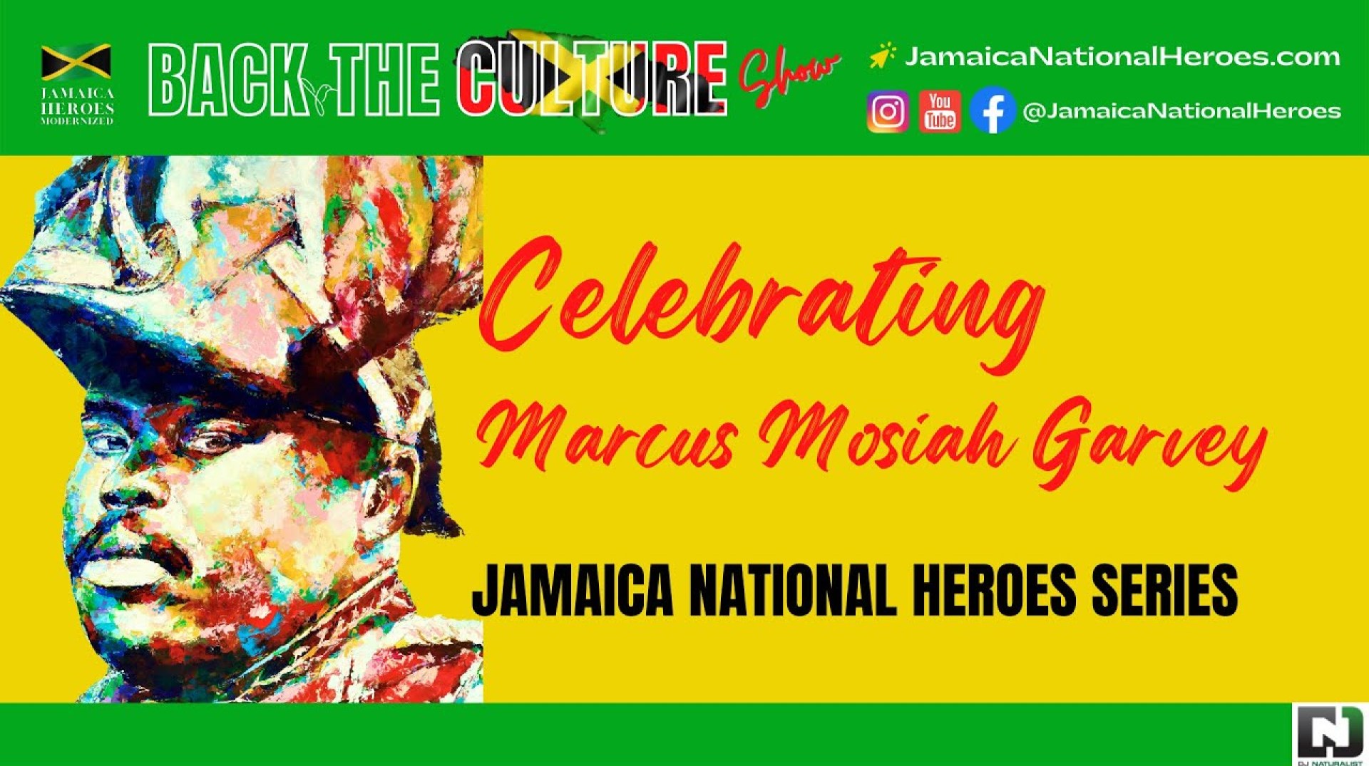 Celebrating Marcus Garvey – Africa Day – BACK THE CULTURE Show – Jamaica 60 Celebrating Marcus Garvey – Africa Day – BACK THE CULTURE Show – Jamaica 60