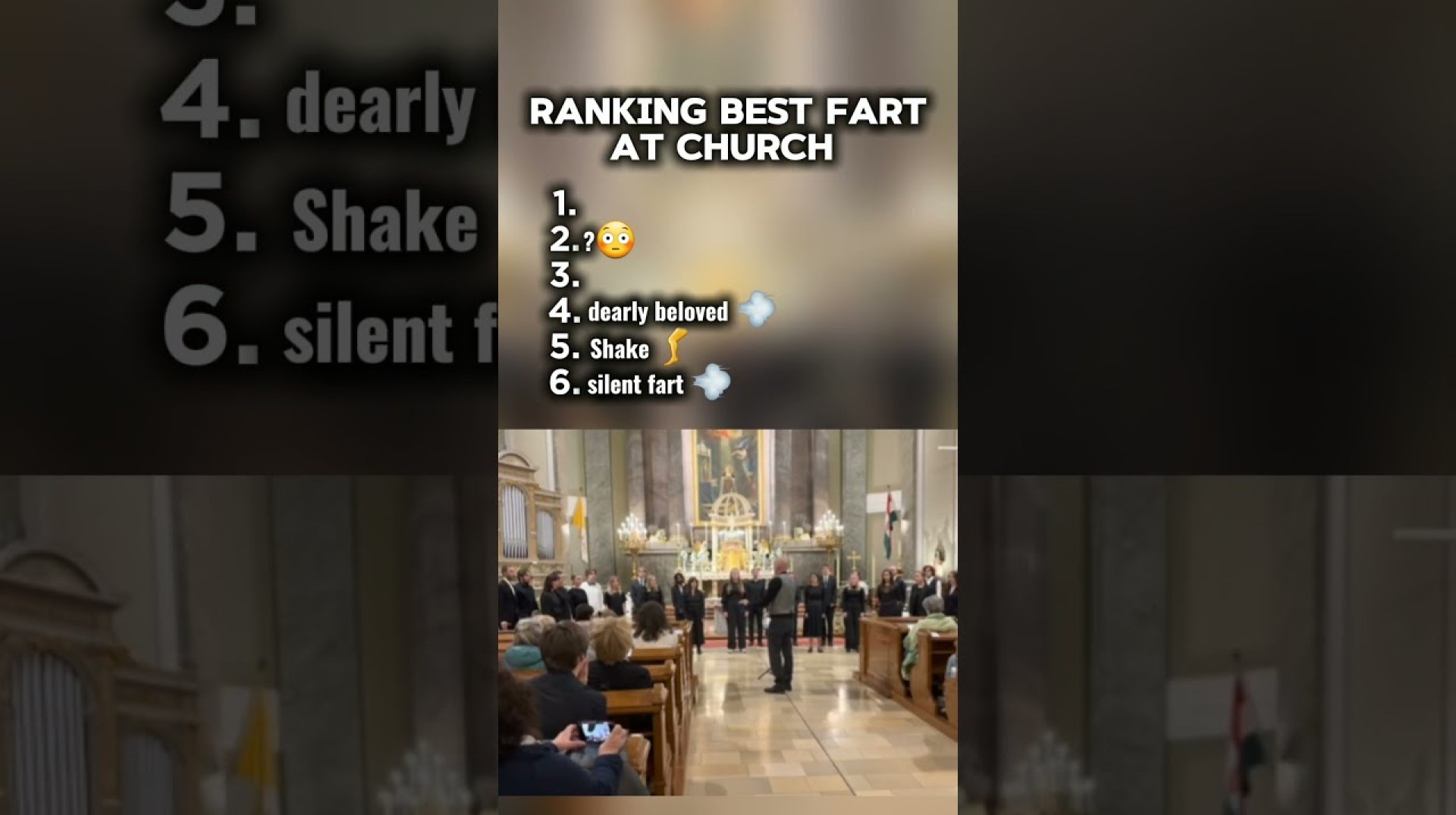 Ranking top 6 best fart at church!! Ranking top 6 best fart at church!!