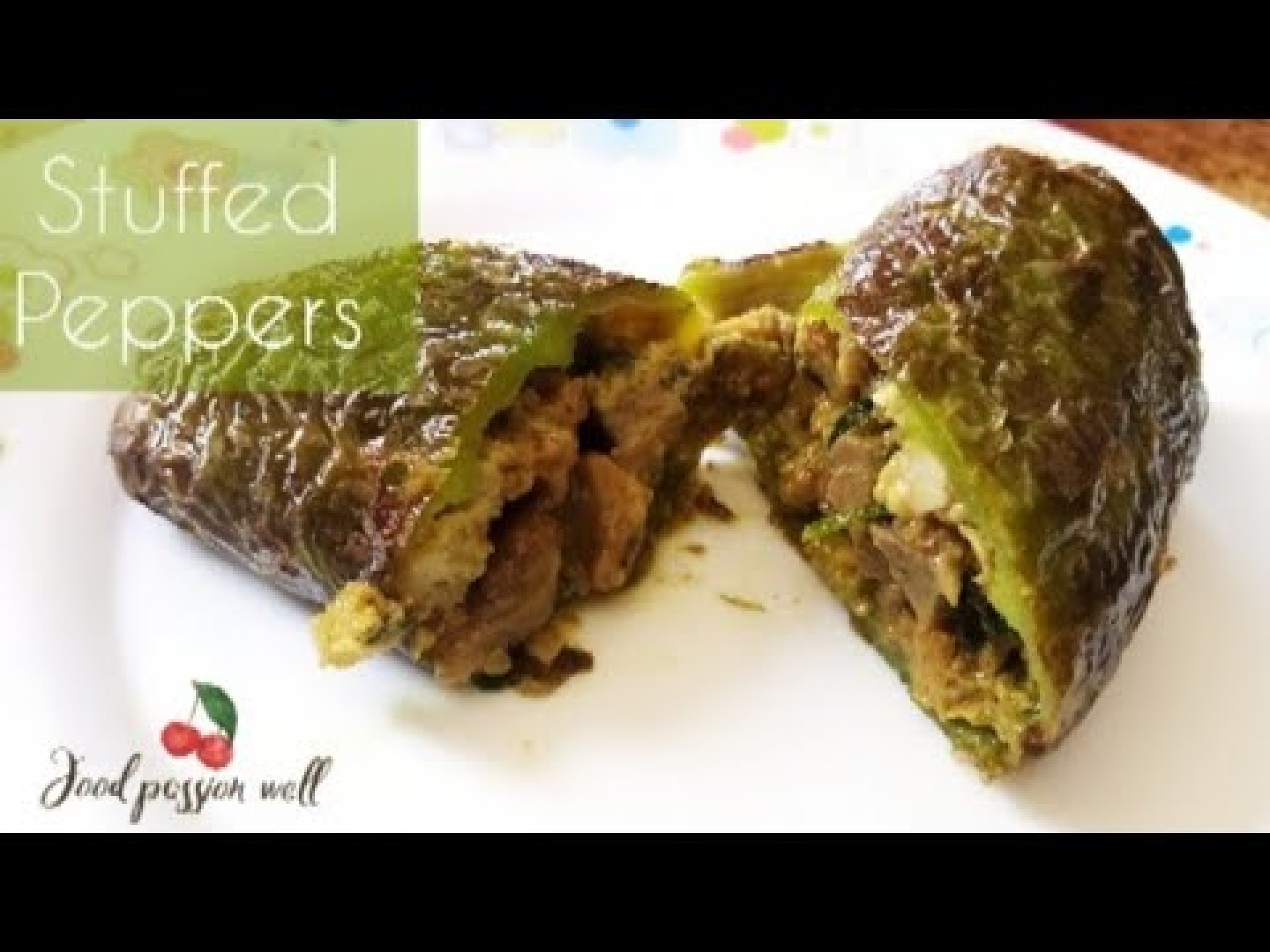 Stuffed peppers in a tunisian way very delisious and filling Stuffed peppers in a tunisian way very delisious and filling